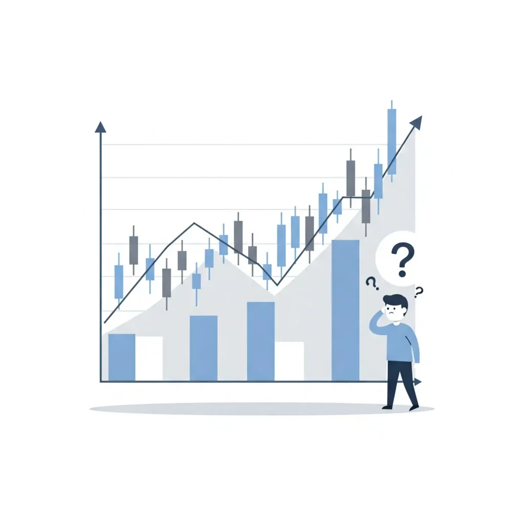 a trader confused for direction of markets