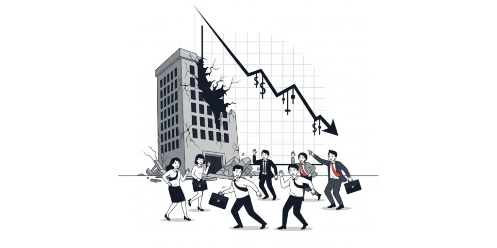 fall of yes bank from hero to zero