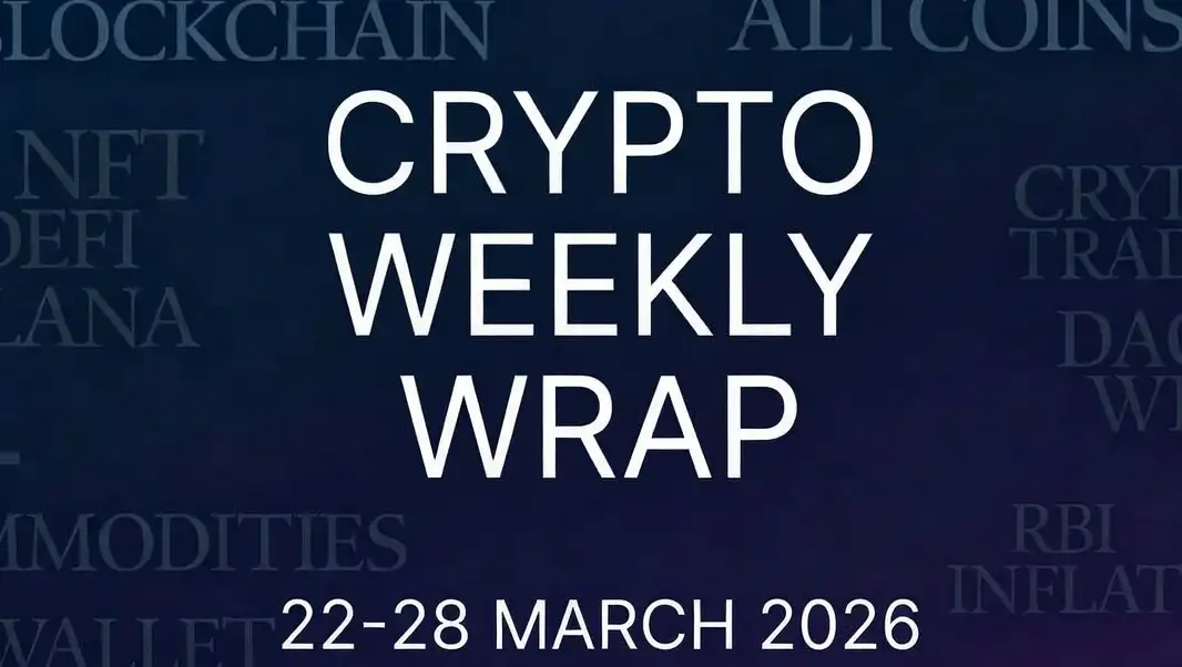 Crypto Weekly Wrap March 22 to 28, 2026: Bitcoin Drops to $65,738 While Morgan Stanley Files a Historic 0.14% Bitcoin ETF
