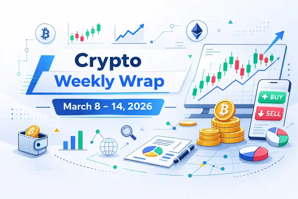 Crypto Weekly Wrap March 8 to 14 2026 Bitcoin price chart