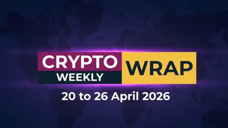 Crypto Weekly Wrap April 20 to 26, 2026: Bitcoin Climbs to $79,389 as Institutions Go All In