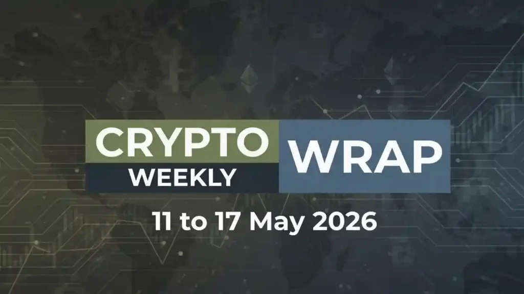 Crypto Weekly Wrap May 11 to 17 2026 Bitcoin drops on rising Treasury yields and ETF outflows