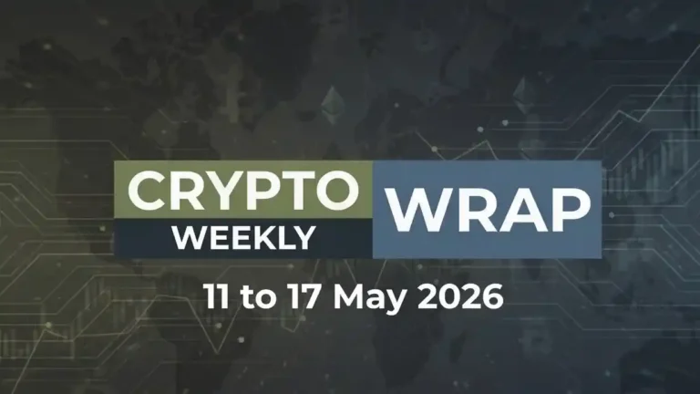 Crypto Weekly Wrap May 11 to 17, 2026: Bitcoin Drops 5.68%